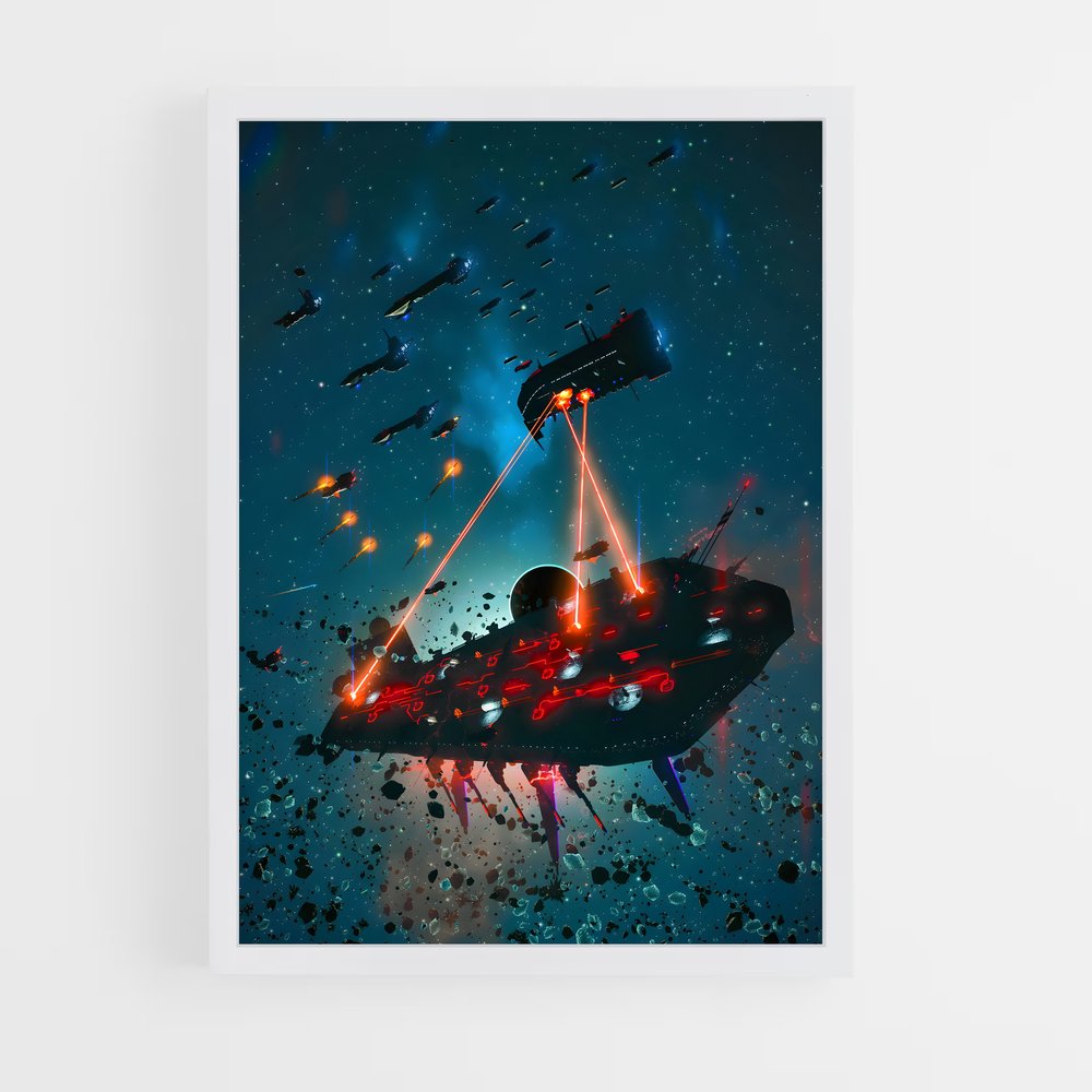 Poster Galaxies en Voyage – affiche No man sky (vue 3)